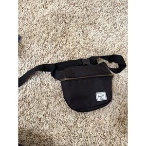 Herschel Supply Co. Black Fanny Pack Belt Bag Hipster Festival Travel